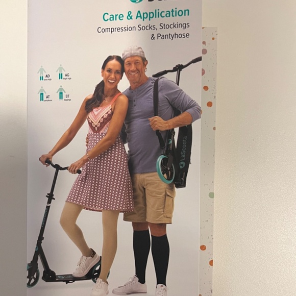 JUZO Soft Compression Socks New In Box - Picture 6 of 7